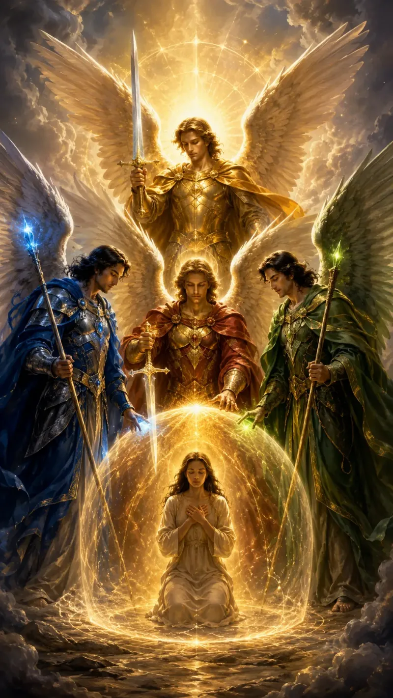 Blindaje Espiritual de los 4 Arcángeles — colección de audios culturales
